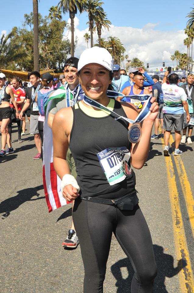 Tina Wooton, Account Specialist ran the LA Marathon this March