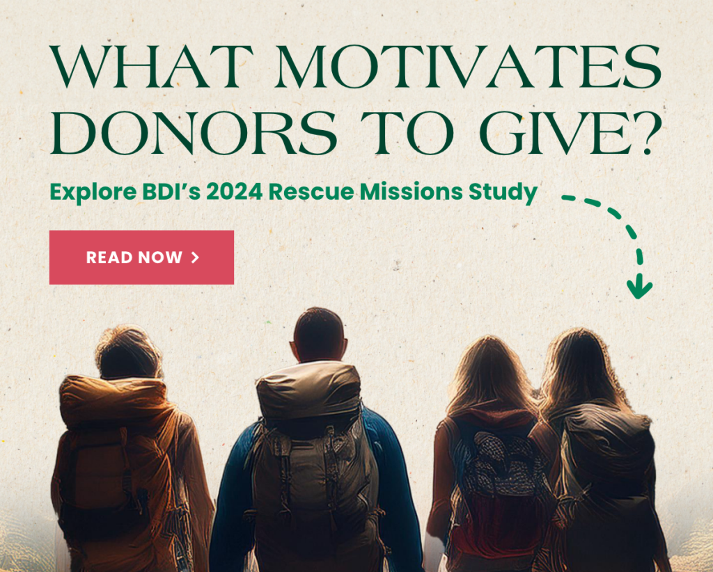 What motivates donors to give? Mobile header