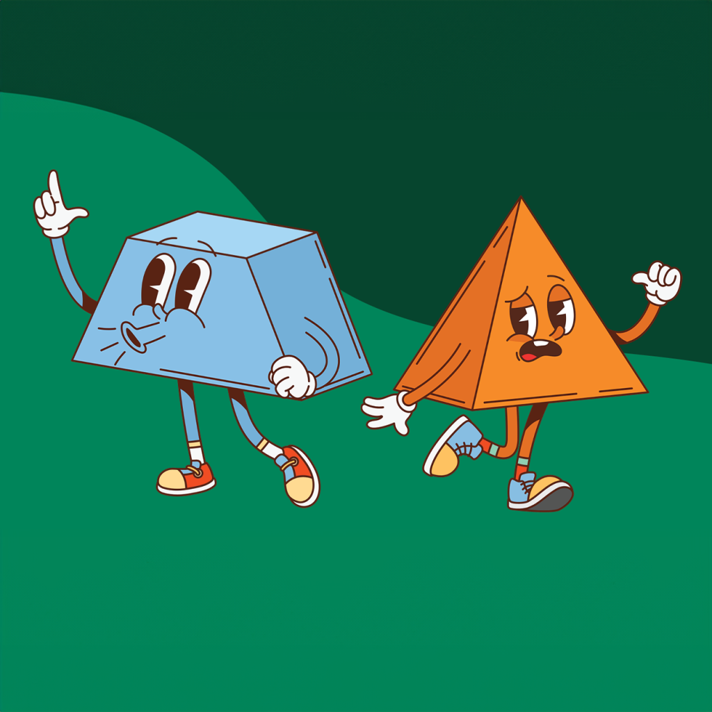 Goodbye Pyramid... Hello Trapezoid!