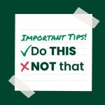 Important fundraising tips!