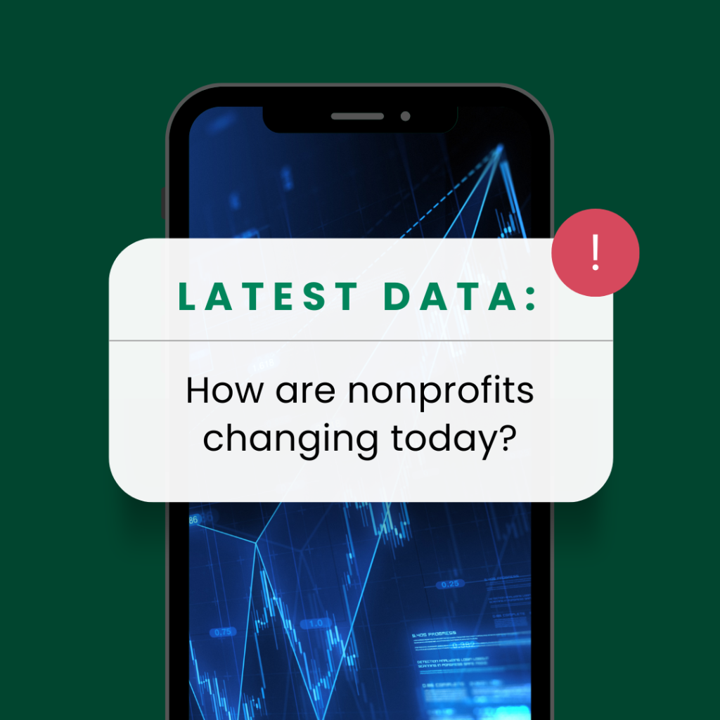 How are nonprofits changing today?