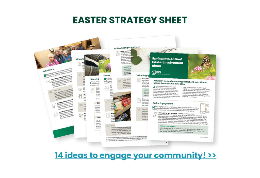 Easter Strategy Sheet