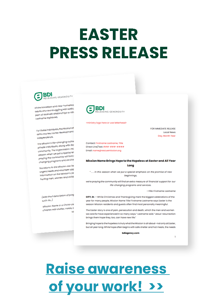 Easter Press Release