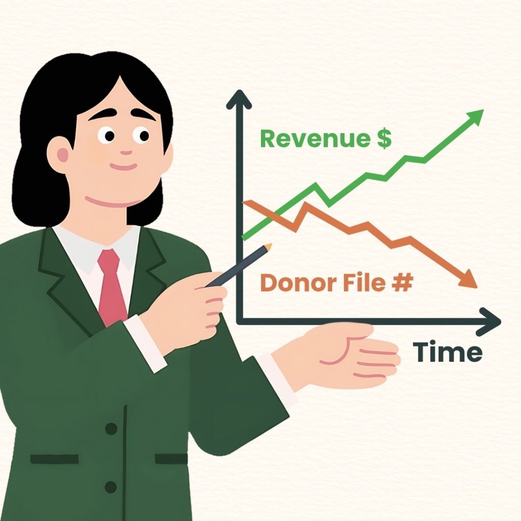 Giving behavior is changing