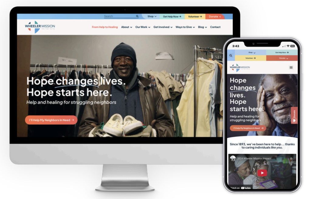 Transforming Wheeler Mission’s Digital Experience Into a Growth Engine